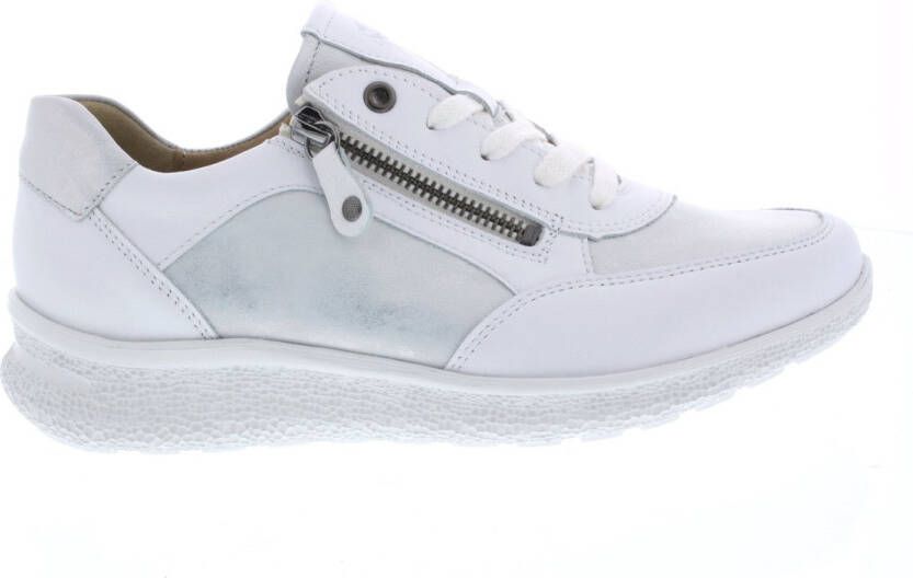HARTJES Lage Sneakers Dames Rap Maat: 37 5 Materiaal: Leer Kleur: Wit