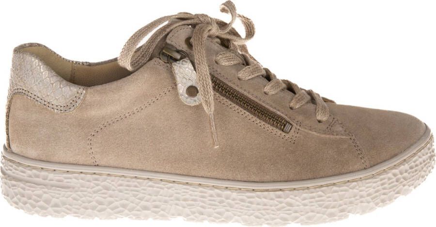 Hartjes Sneakers Dames Lage sneakers Damesschoenen Suède 162.1401 Taupe