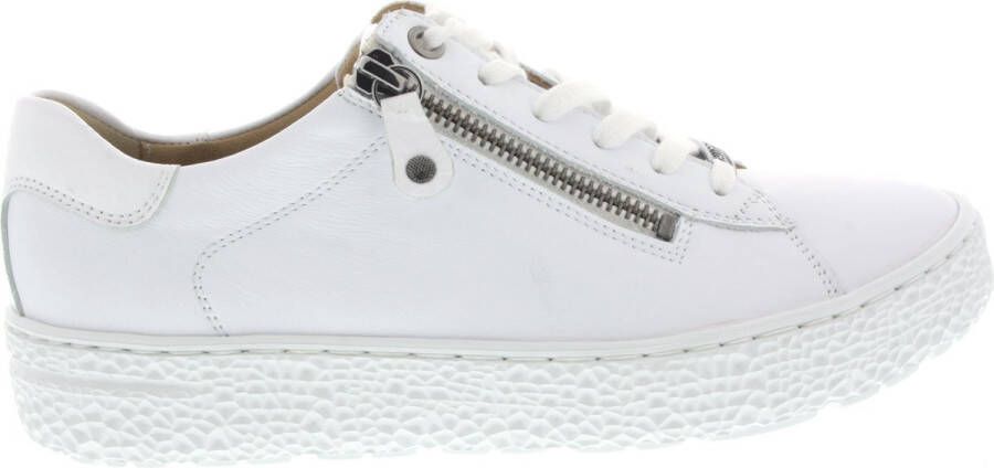 HARTJES Lage Sneakers Dames 162.1409 Maat: 38 5 Materiaal: Leer Kleur: Wit