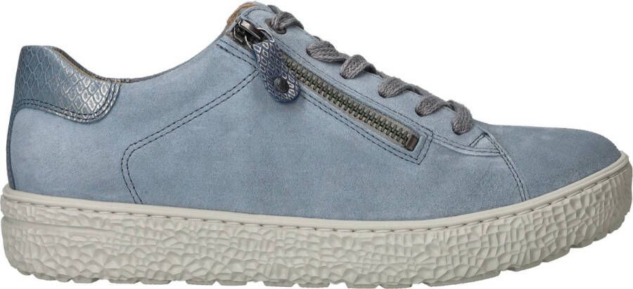 HARTJES Lage Sneakers 162.1401 Maat: 37 5 Materiaal: Suède Kleur: Blauw