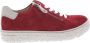 HARTJES Lage Sneakers Dames 162.1402 Phil Maat: 41 5 Materiaal: Suède Kleur: Rood - Thumbnail 1