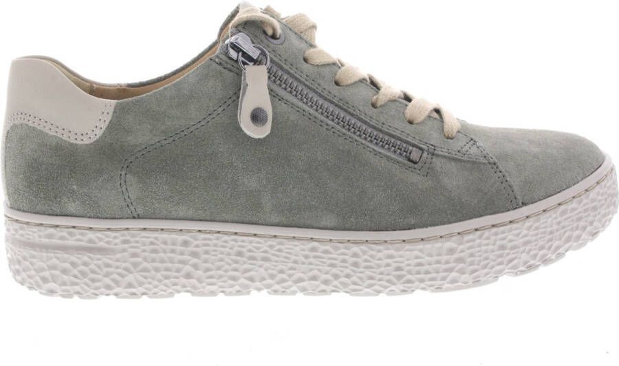 HARTJES Lage Sneakers Dames Phil Maat: 41 Materiaal: Suède Kleur: Groen