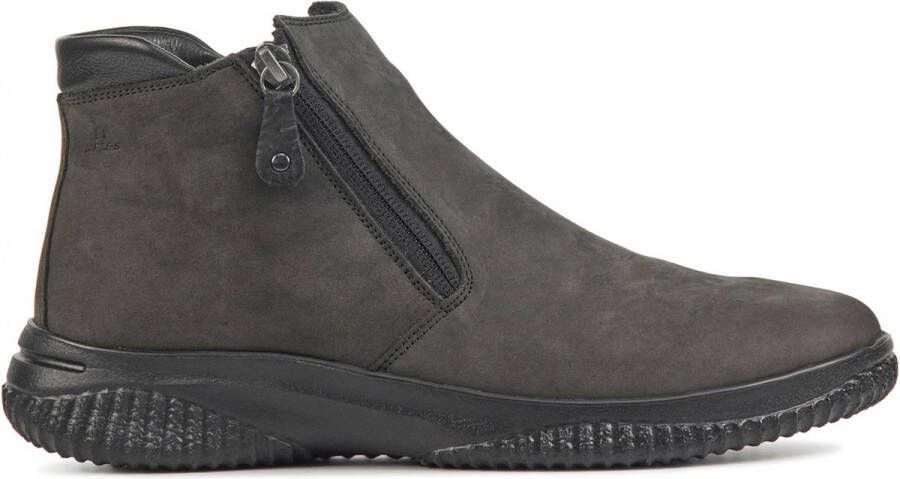 HARTJES Enkellaarsjes Dames 172.1803 Maat: 40 5 Materiaal: Suède Kleur: Grijs