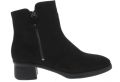 HARTJES Enkellaarsjes Dames 172.1902 Blues Nubuck Zwart - Zwart