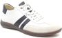 Hartjes Leren Dames Sneakers Wit Grijs - Thumbnail 2