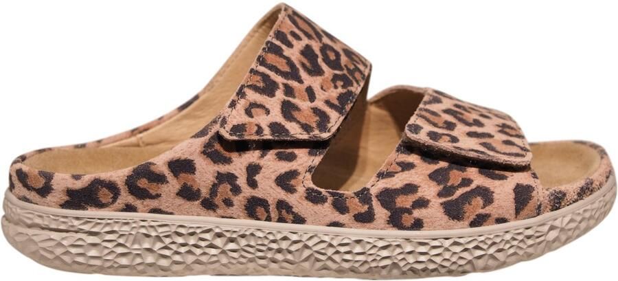 Hartjes 122.1220.46.00 slipper met panterprint - Foto 2