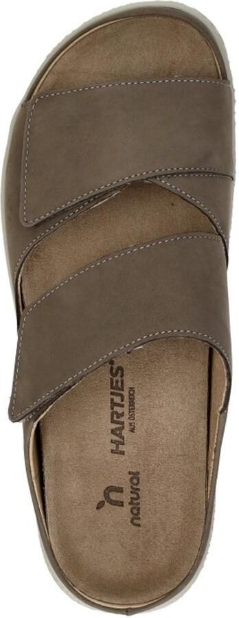 Hartjes 122.1221 30 35.00 Slippers Beige Nubuck Dames Breedtemaat H 100% Chroomvrij Beige - Foto 8
