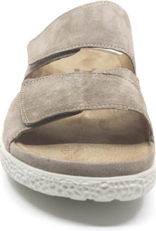Hartjes 122.1221 30 35.00 Slippers Beige Nubuck Dames Breedtemaat H 100% Chroomvrij Beige - Foto 3