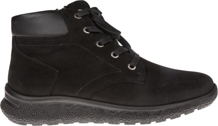 Hartjes 172.1602 99 Volwassenen VeterlaarzenHoge sneakersDames veterschoenenHalf-hoge schoenen Zwart