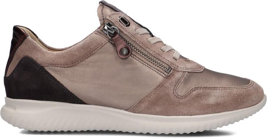 HARTJES Lage Sneakers Dames 162.1128 Breeze Maat: 41 5 Materiaal: Suède Kleur: Taupe