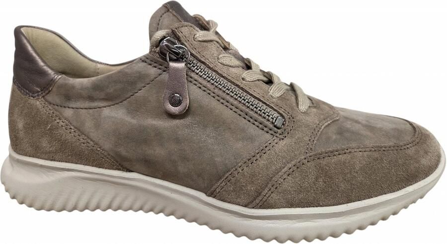 Hartjes 162.1144 32 34.34 G Sneakers Beige Nubuck en Suede Dames Beige