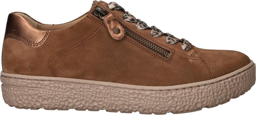HARTJES Lage Sneakers Dames 162.1401 Phil Maat: 38 5 Materiaal: Suède Kleur: Bruin - Foto 2