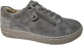 HARTJES Lage Sneakers Dames 162.1401 Phil Suède Grijs - Groen