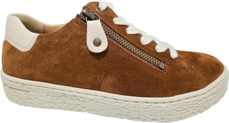 HARTJES Lage Sneakers Dames 162.1401 Phil Maat: 41 Materiaal: Suède Kleur: Bruin - Foto 2