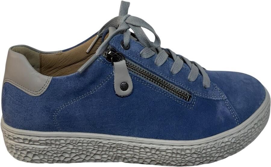 Hartjes 162.1401 99~~~~~~~~~~~~~~~~~~~ Dames veterschoenen Blauw - Foto 3