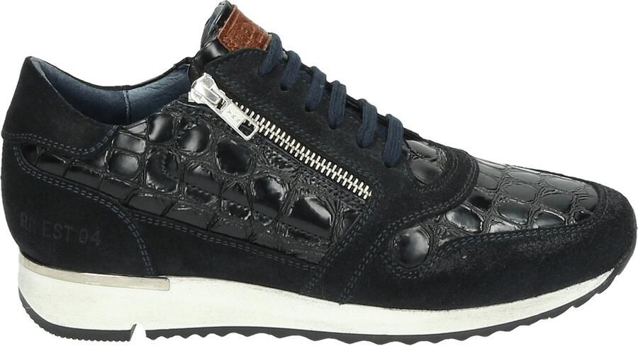 HARTJES Lage Sneakers Dames 162.1401 Phil Maat: 42 Materiaal: Lakleer Kleur: Blauw