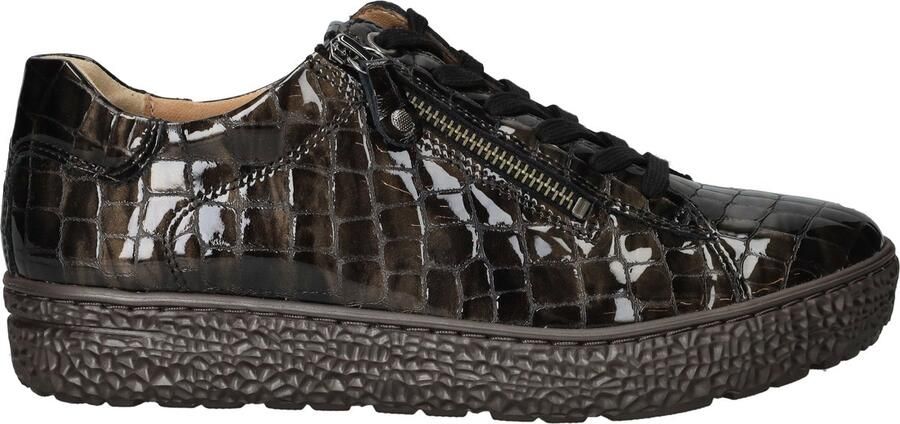 HARTJES Lage Sneakers Dames 162.1401 Phil Maat: 41 Materiaal: Lakleer Kleur: Grijs - Foto 3