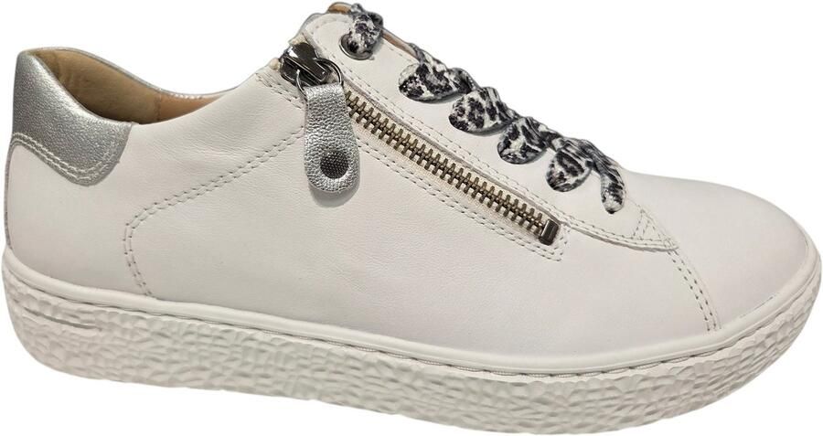 Hartjes 162.1409 11 02.59 Phil Sneakers Wit Leer Dames Breedtemaat H Wit - Foto 2