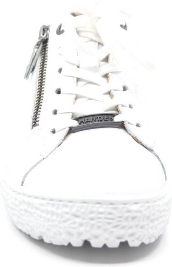 HARTJES Lage Sneakers Dames 162.1409 Maat: 42 Materiaal: Leer Kleur: Wit - Foto 3