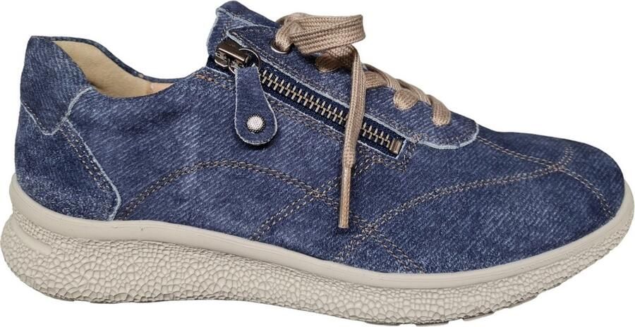 Hartjes 162.1603 40 65.00 K Dames Veterschoen Blauw