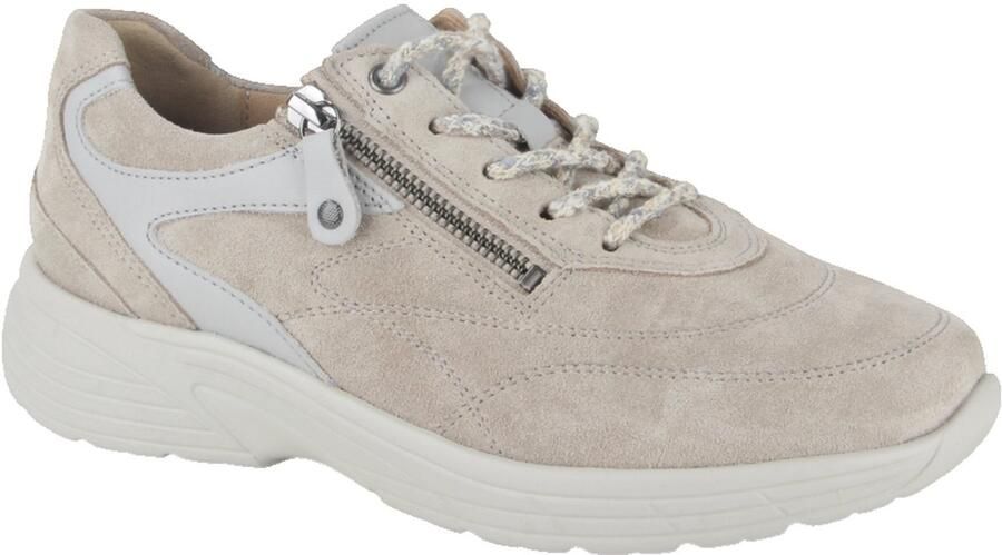 Hartjes 162.2601 31-03.13 dames veterschoenen sportief (5) beige