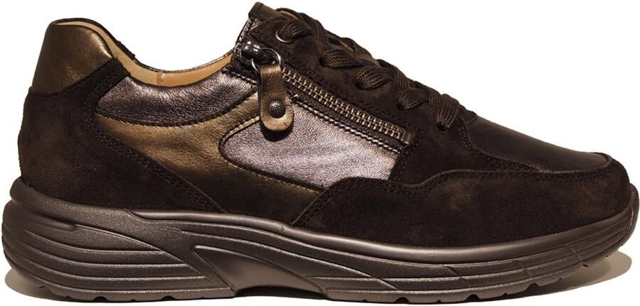 Hartjes 162.2602 31-77.14 dames veterschoenen sportief (5) bruin