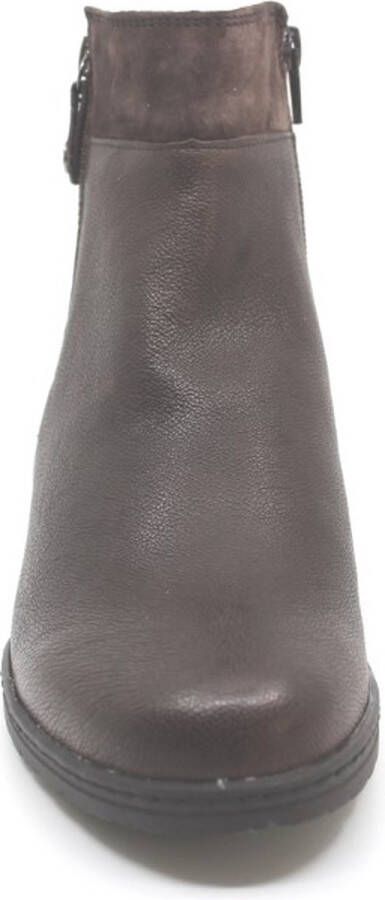 Hartjes 172.0211 13 77.77 Bruine enkellaarzen wijdte H - Foto 3