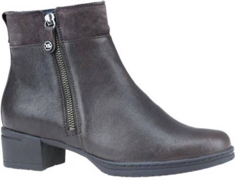 Hartjes 172.0211 13 77.77 Bruine enkellaarzen wijdte H - Foto 2