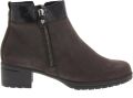 Hartjes 172.0247 24 41.77 Veterschoenen Grijs Nubuck Dames Breedtemaat H Grijs - Donkergrijs