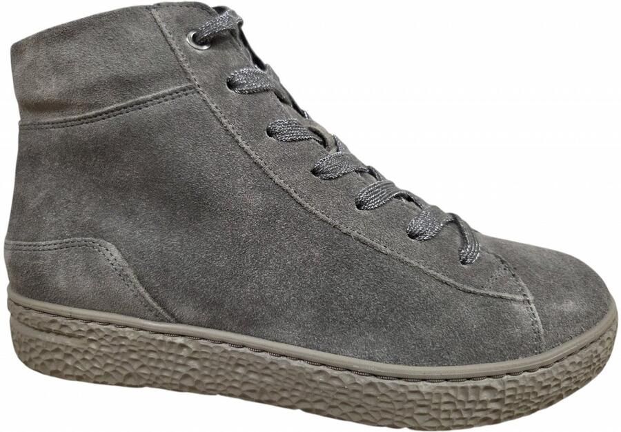 Hartjes 172.1404 30 70.00 Veterschoenen Groen Suede Dames Breedtemaat H Groen