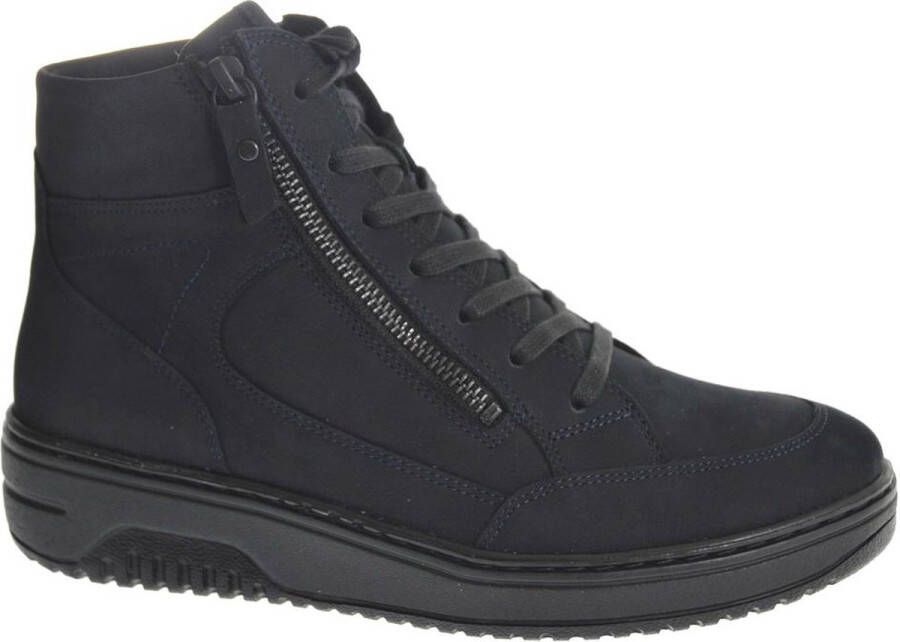 Hartjes 172.1703 20~~~~~~~~~~~~~~~~~~~ Hoge sneakersVeterlaarzenDames veterschoenenDames sneakersHalf-hoge schoenen Blauw