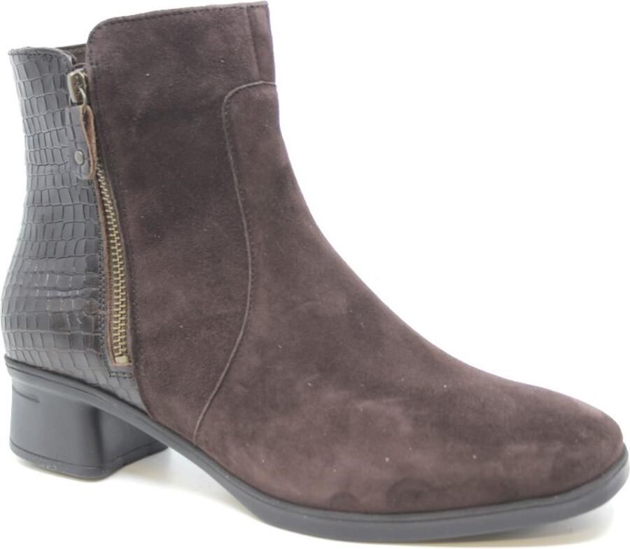 Hartjes Dames enkellaars Blues Boot Artikel 172.1902 34 77.77 Bruin Combi