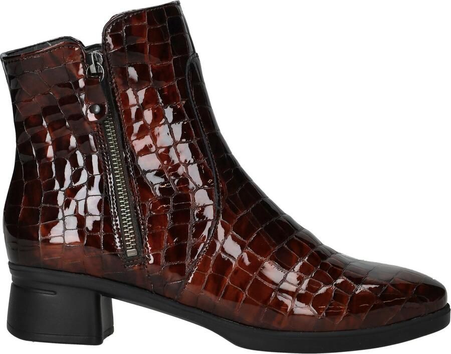 HARTJES Enkellaarsjes Dames 172.1902 Blues Maat: 38 Materiaal: Leer Kleur: Cognac