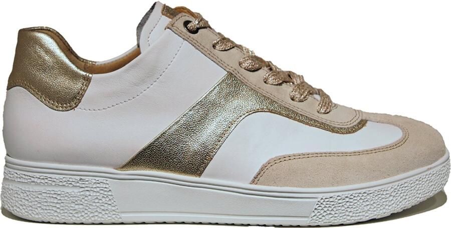 Hartjes beige dames sneakers