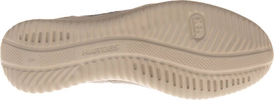 Hartjes 162.1141 34 35.38 Taupe combi sneaker met rits wijdte G ½ - Foto 9