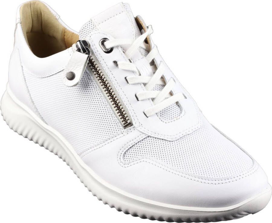 HARTJES Lage Sneakers Dames Breeze Maat: 43 Materiaal: Leer Kleur: Wit - Foto 3