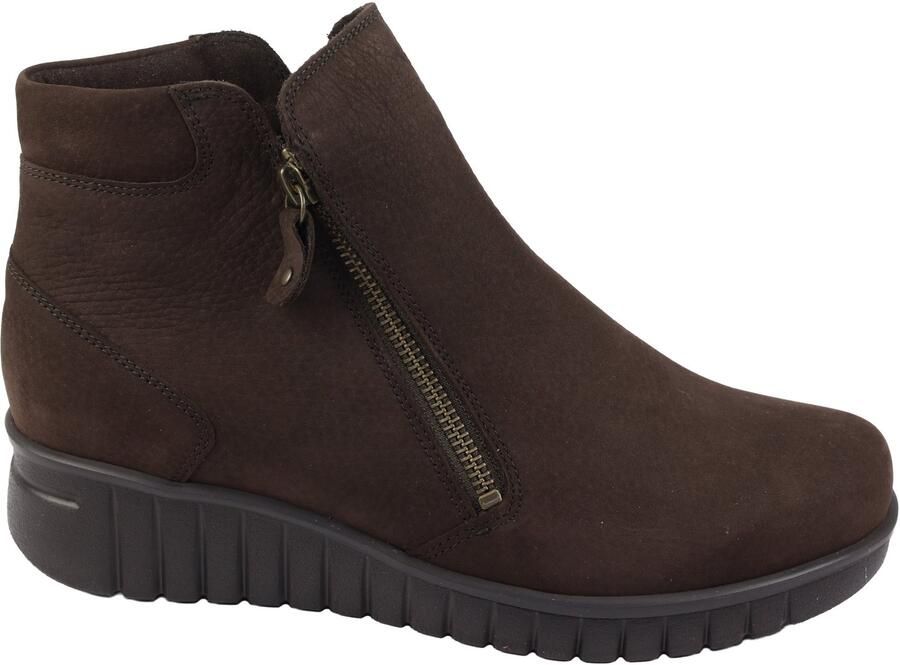 Hartjes Country Boot 2201 20 Enkellaarzen Vrouwen bruin nubuck suede