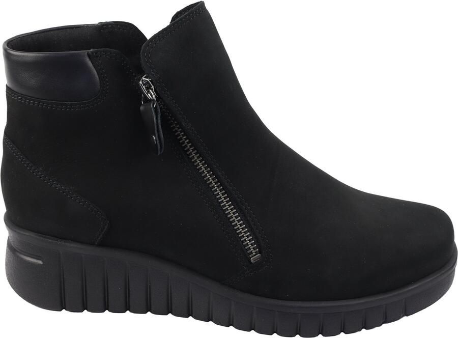 Hartjes Country Boot 2201 21 Enkellaarzen Vrouwen zwart nubuck suede