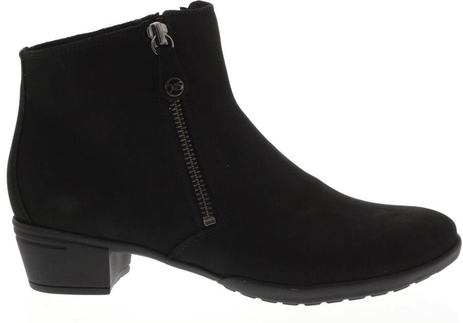 HARTJES Enkellaarsjes Dames 172.0173 City Boot Maat: 42 5 Materiaal: Suède Kleur: Zwart - Foto 2