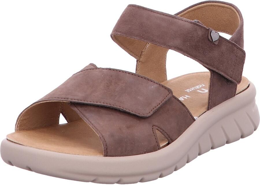 Hartjes dames sandalen bruin