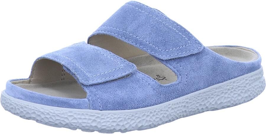 Hartjes dames slippers blauw