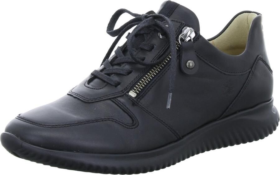 Hartjes Sneakers Dames Lage sneakers Damesschoenen Suède 162.1105 99 Zwart - Foto 4