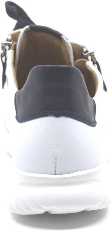 Hartjes 162.1138 witte sneaker met rits en uitneembaar voetbed - Foto 5