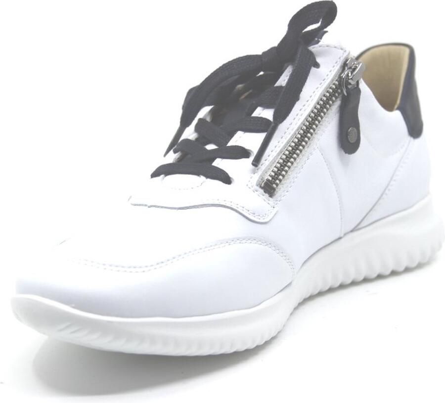 Hartjes 162.1138 witte sneaker met rits en uitneembaar voetbed - Foto 2