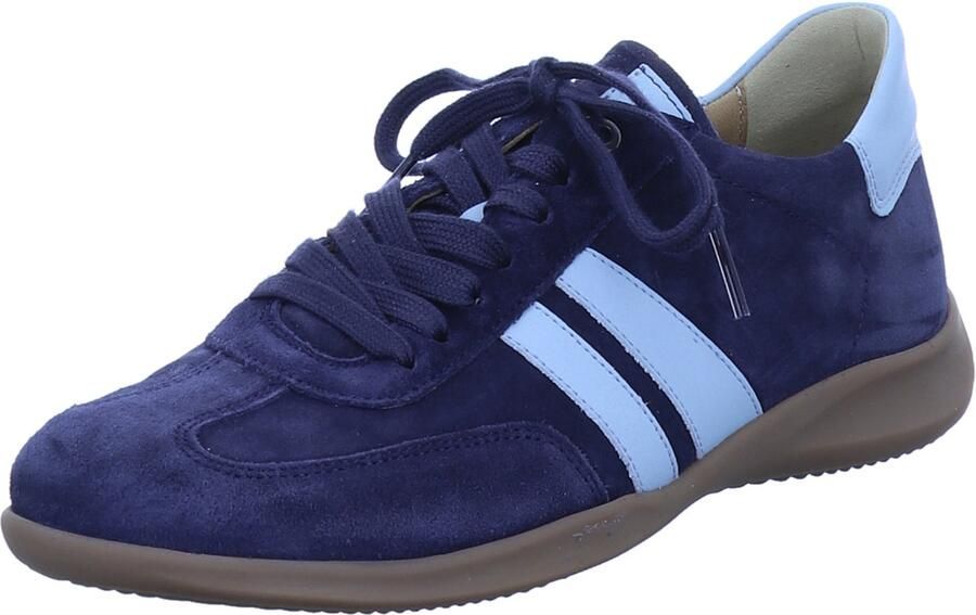 Hartjes dames veterschoenen blauw
