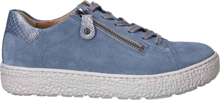 HARTJES Lage Sneakers Dames 162.1401 Phil Maat: 42 Materiaal: Suède Kleur: Blauw - Foto 4