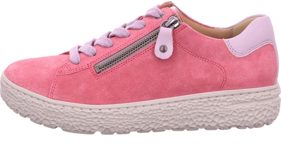 Hartjes Sneakers laag lichtlila pink