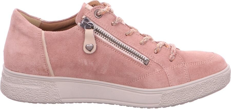 Hartjes dames veterschoenen roze