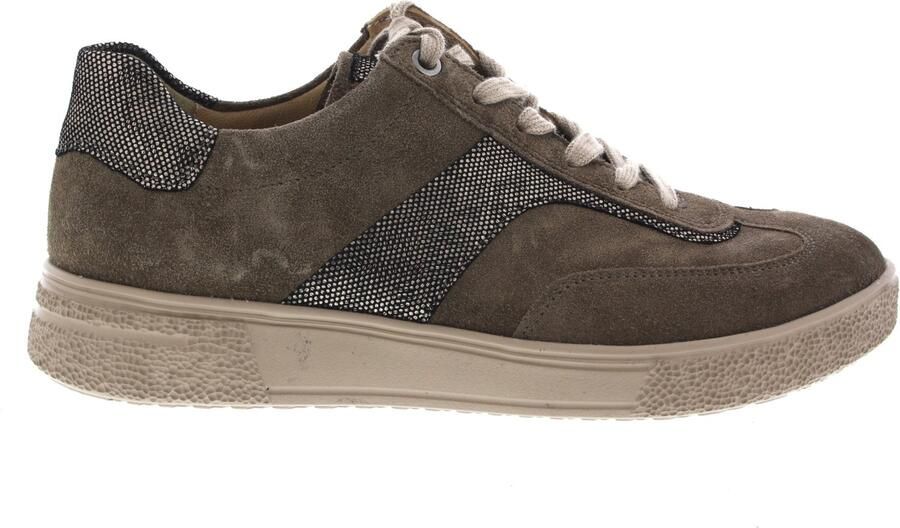 Hartjes 162.2702 34 41.38 Sophie Sneakers Beige Suede Dames Breedtemaat H Beige - Foto 2