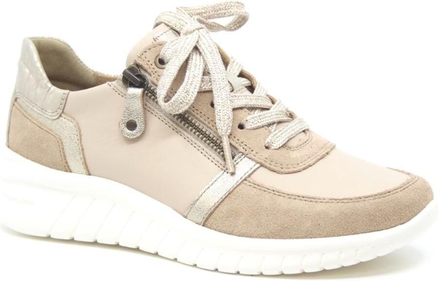 Hartjes Dames Veterschoenen Wave Shoe Camel sand Zand